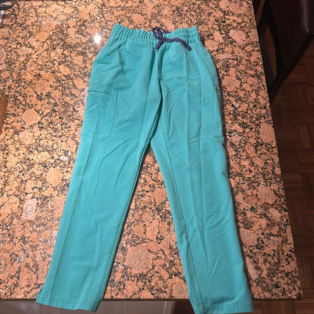 Seafoam Green scrubs XS